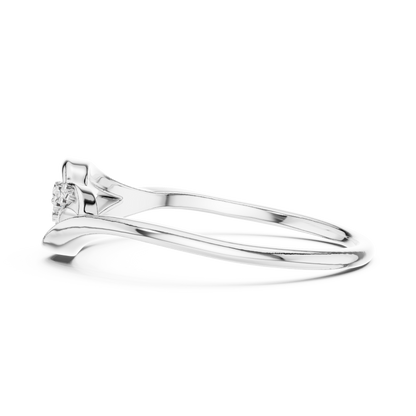 Flowing Harmony Lab-Grown Diamond Ring