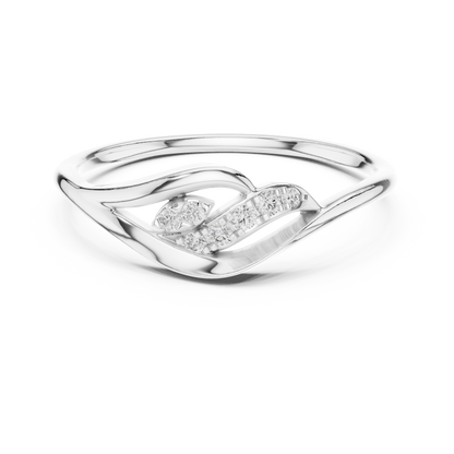 Flowing Harmony Lab-Grown Diamond Ring