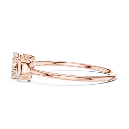 Bow Blossom Lab-Grown Diamond Ring