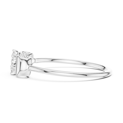 Bow Blossom Lab-Grown Diamond Ring