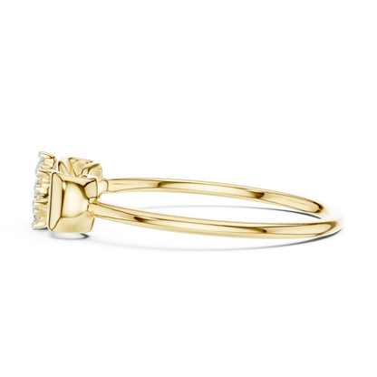 Bow Blossom Lab-Grown Diamond Ring