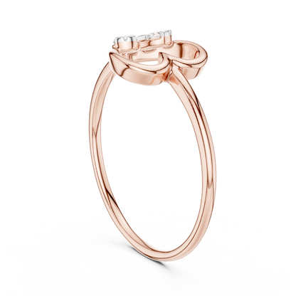 Open Heart Glow Lab-Grown Diamond Ring