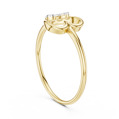 Open Heart Glow Lab-Grown Diamond Ring