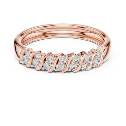 Wavecrest Lab-Grown Diamond Band