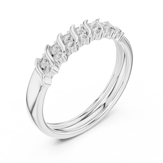 Wavecrest Lab-Grown Diamond Band
