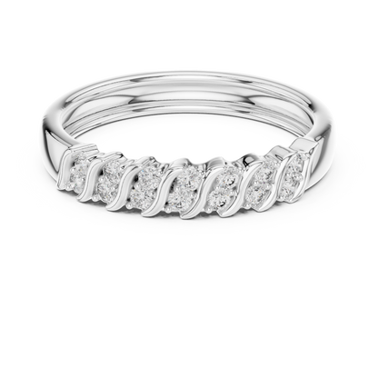 Wavecrest Lab-Grown Diamond Band