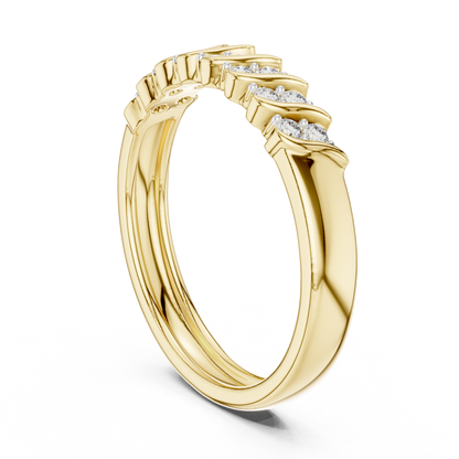 Wavecrest Lab-Grown Diamond Band