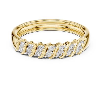 Wavecrest Lab-Grown Diamond Band