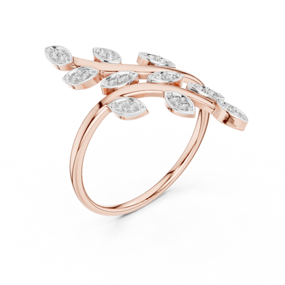 Vineleaf Lab-Grown Diamond Ring