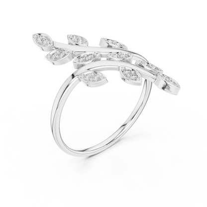 Vineleaf Lab-Grown Diamond Ring