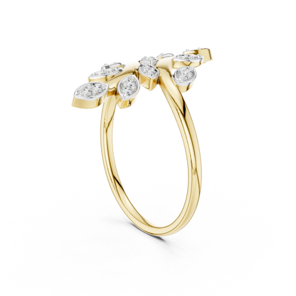 Vineleaf Lab-Grown Diamond Ring