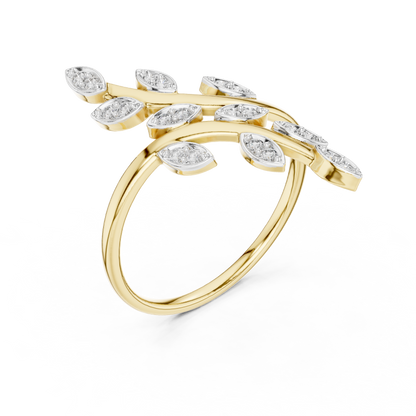 Vineleaf Lab-Grown Diamond Ring