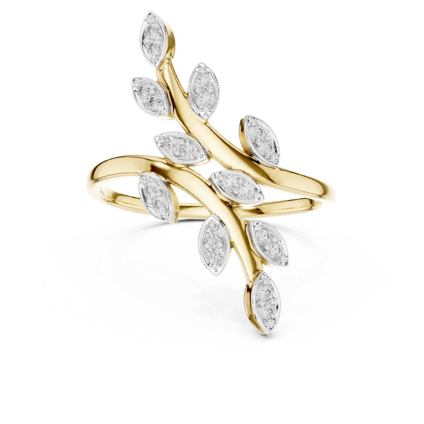 Vineleaf Lab-Grown Diamond Ring