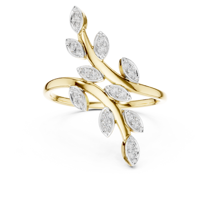 Vineleaf Lab-Grown Diamond Ring
