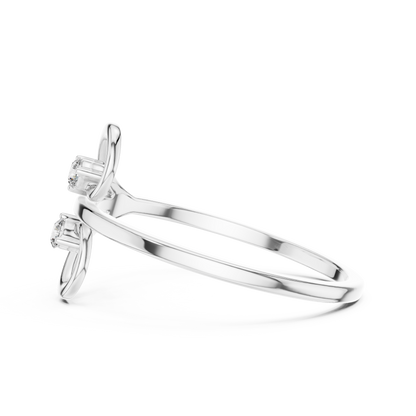 Twist Solitaire Lab-Grown Diamond Ring