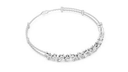 Luminous Harmony Diamond Chain Bracelet