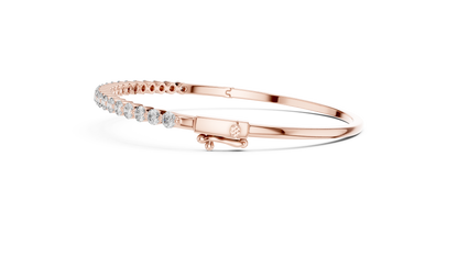Eternal Sparkle Diamond Bangle Bracelet