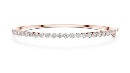Eternal Sparkle Diamond Bangle Bracelet