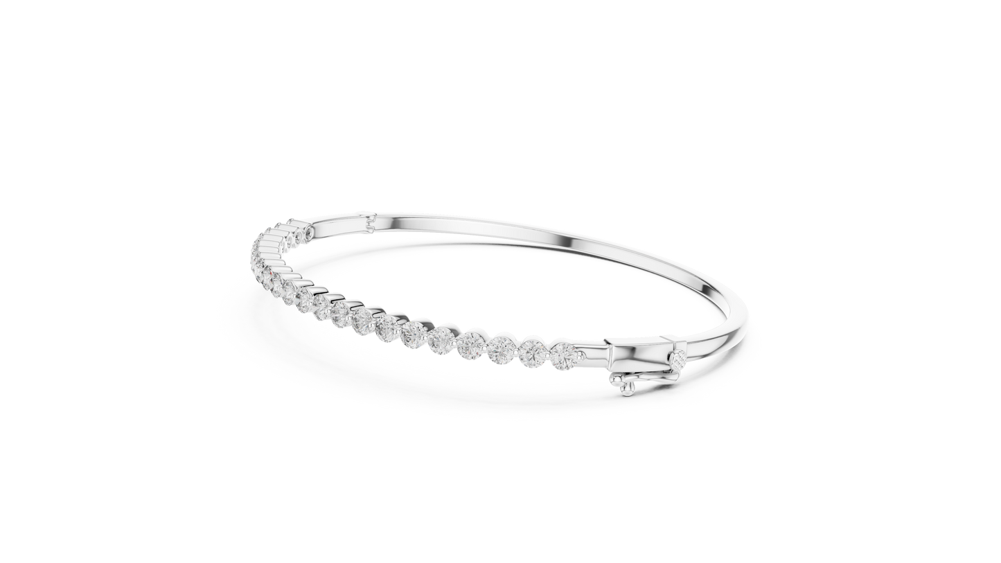 Eternal Sparkle Diamond Bangle Bracelet