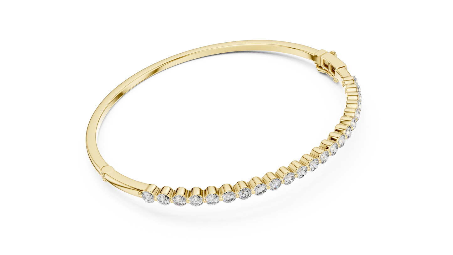 Eternal Sparkle Diamond Bangle Bracelet