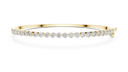 Eternal Sparkle Diamond Bangle Bracelet