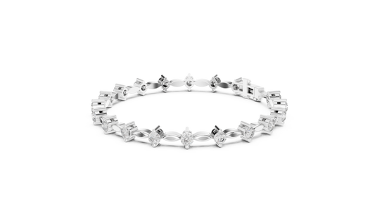 Golden Grace Diamond Link Bracelet