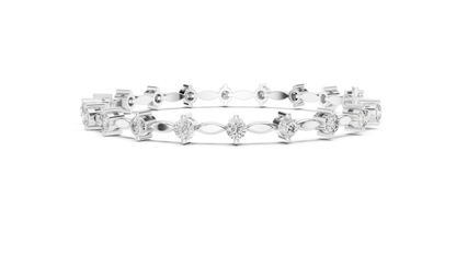 Golden Grace Diamond Link Bracelet