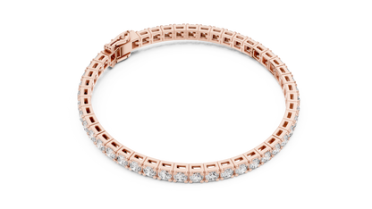 Classic Round Diamond Tennis Bracelet
