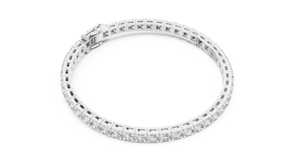 Classic Round Diamond Tennis Bracelet