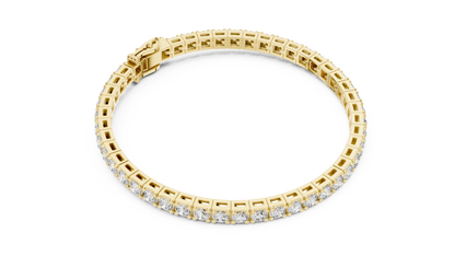 Classic Round Diamond Tennis Bracelet