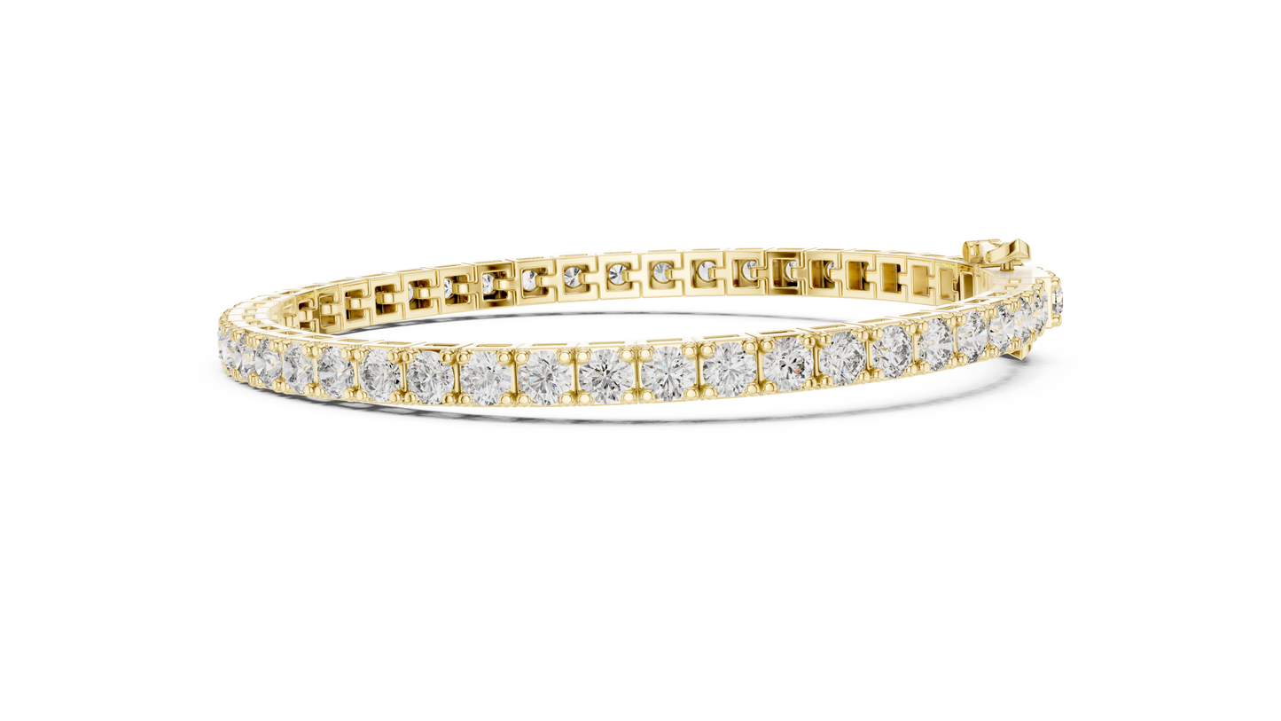 Classic Round Diamond Tennis Bracelet