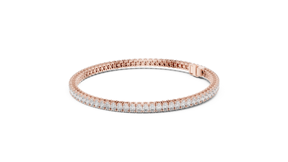 Oval Diamond Tennis Bracelet