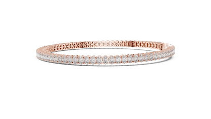 Oval Diamond Tennis Bracelet