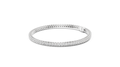 Oval Diamond Tennis Bracelet