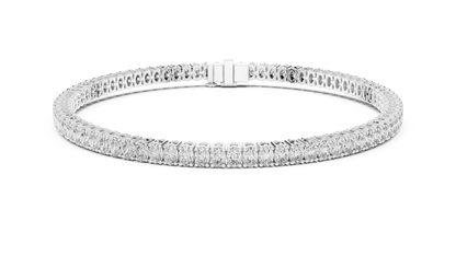 Oval Diamond Tennis Bracelet