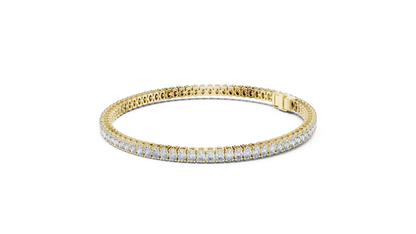 Oval Diamond Tennis Bracelet