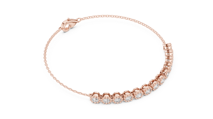 Diamond Adjustable Chain Bracelet