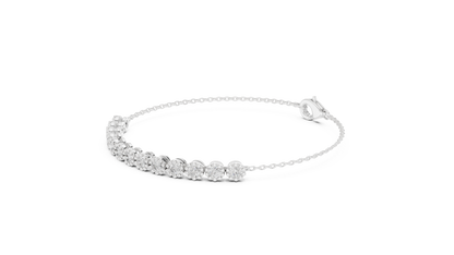 Diamond Adjustable Chain Bracelet