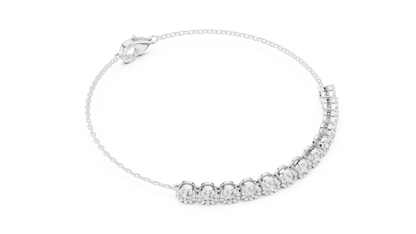 Diamond Adjustable Chain Bracelet