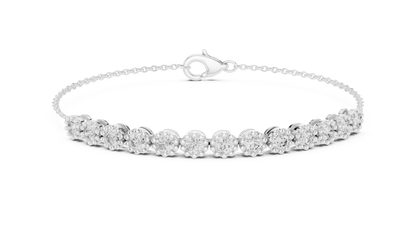 Diamond Adjustable Chain Bracelet