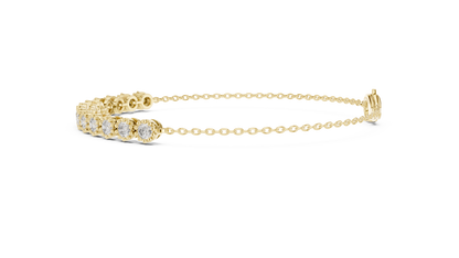 Diamond Adjustable Chain Bracelet