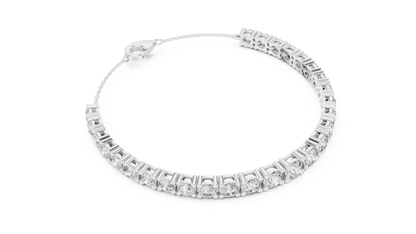Brilliant round-cut Diamond Tennis Bracelet