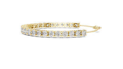 Brilliant round-cut Diamond Tennis Bracelet