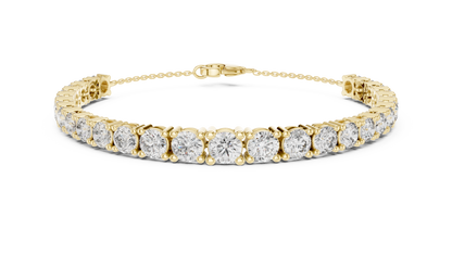 Brilliant round-cut Diamond Tennis Bracelet