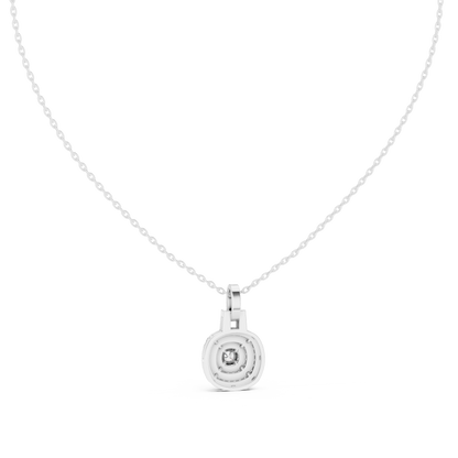 Diamond Halo Pendant