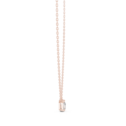 Two-Stone Diamond Pendant Necklace
