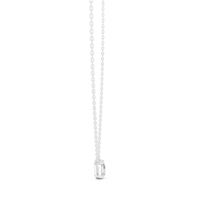 Two-Stone Diamond Pendant Necklace