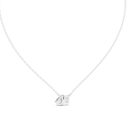 Two-Stone Diamond Pendant Necklace