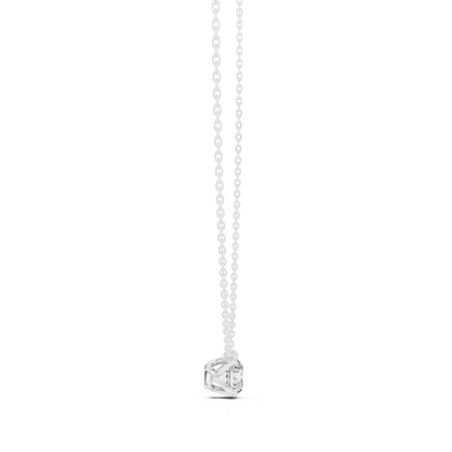 Classic Round Solitaire Diamond Pendant