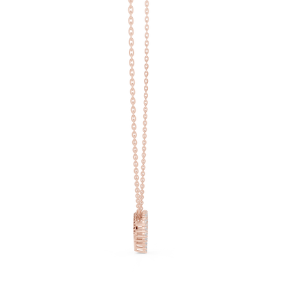Diamond Open Heart Pendant